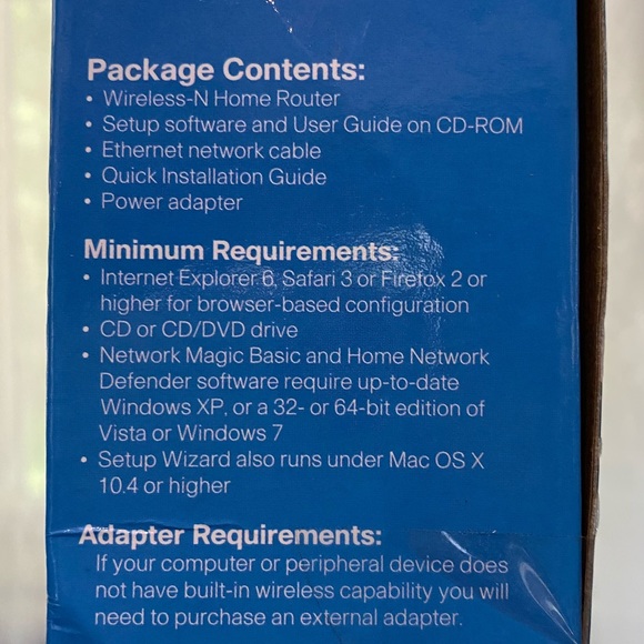 Linksys by Cisco wireless inn home router new in box - Picture 5 of 5